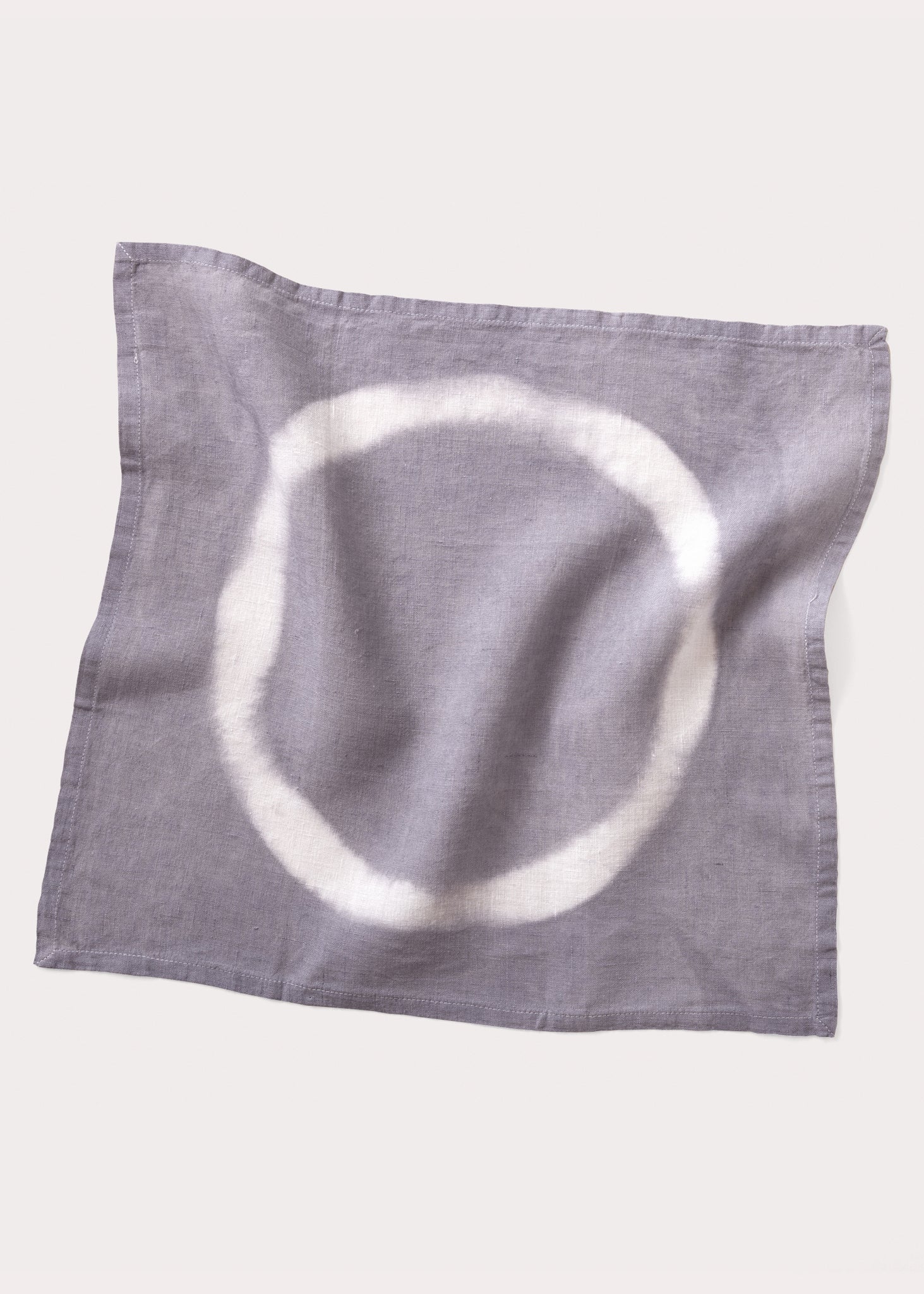 Noat Alter Cloth hand dyed with tara for  ritual for full moon ceremony.