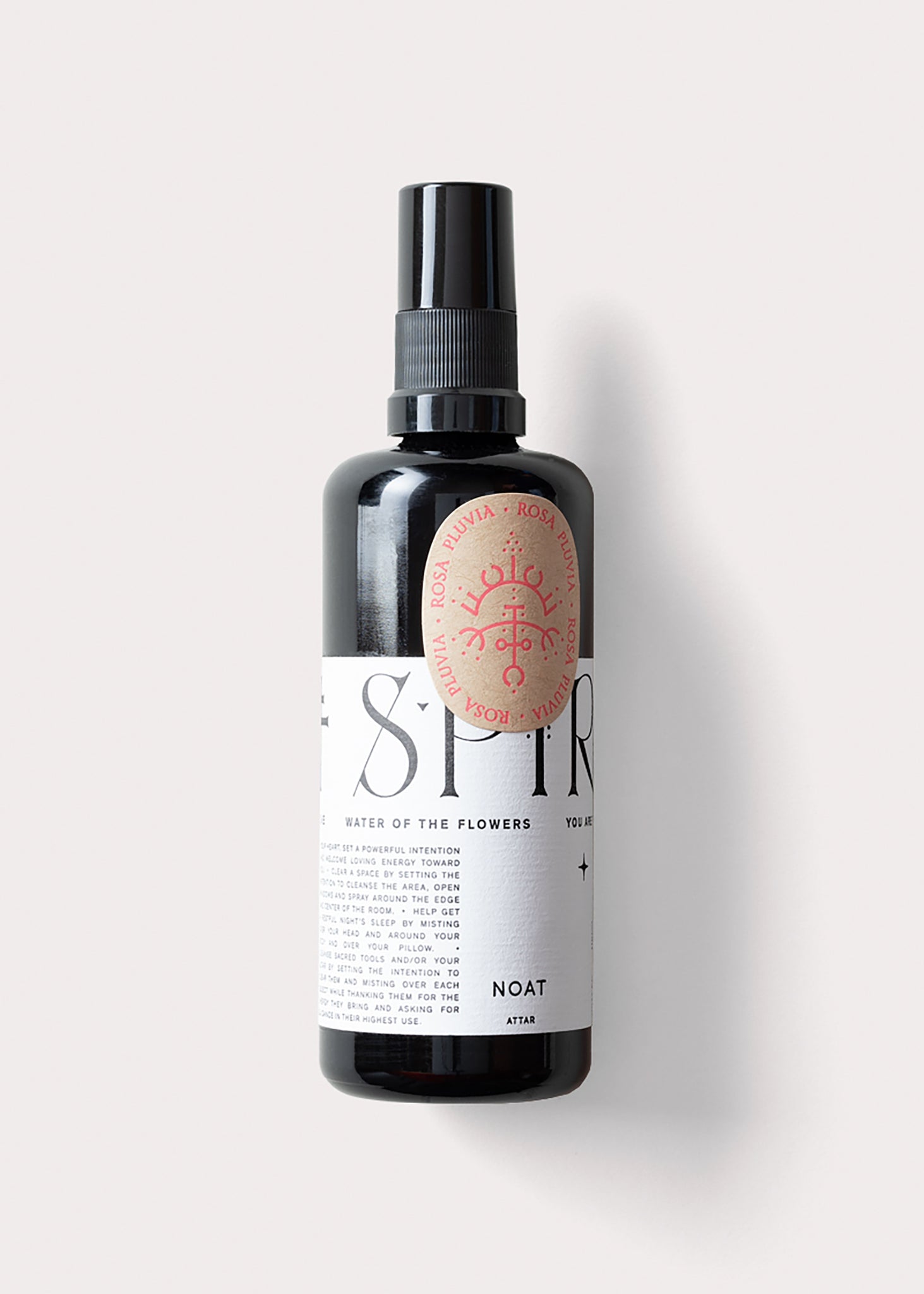Noat_Spirit_Water_Rosa Room Spray Fragrance with essential oils by Noat