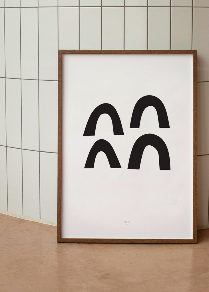 Forms 1 Art Print archival quality by Noat 