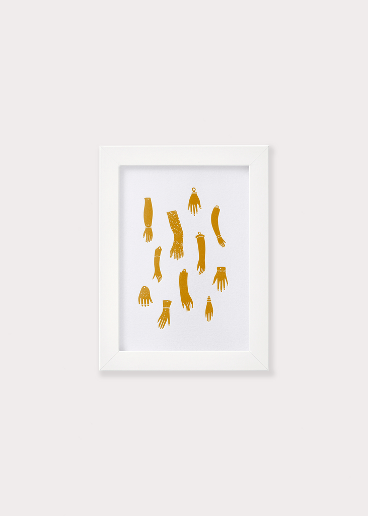 Mini Print - Arm Milagros Gold