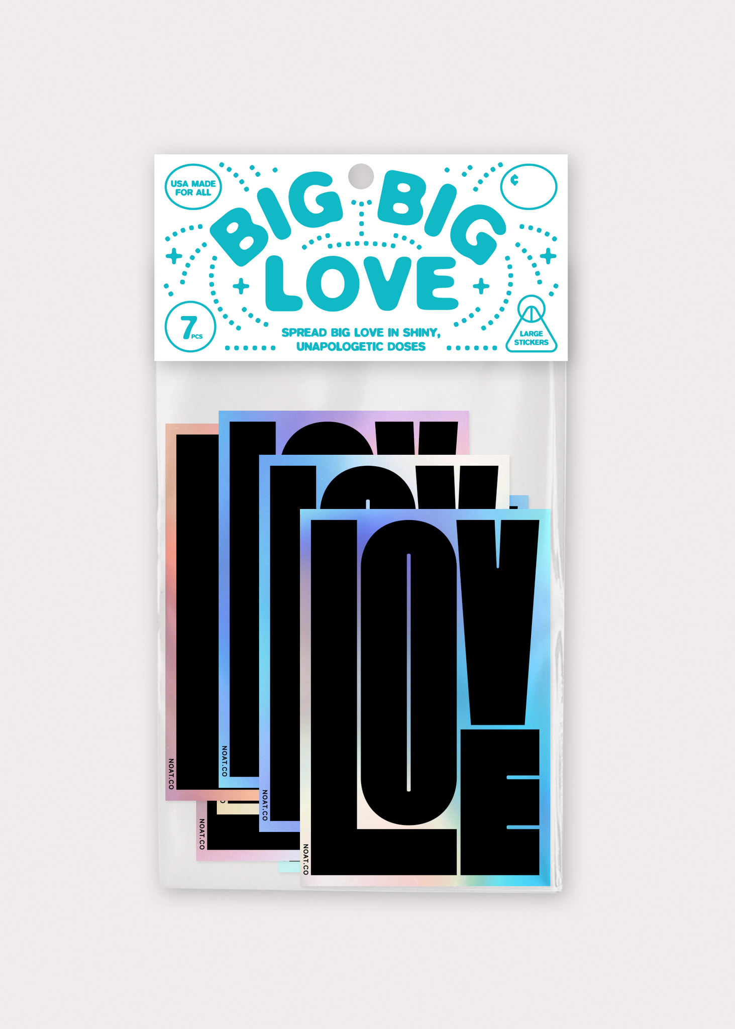 Big Big Love Stickers
