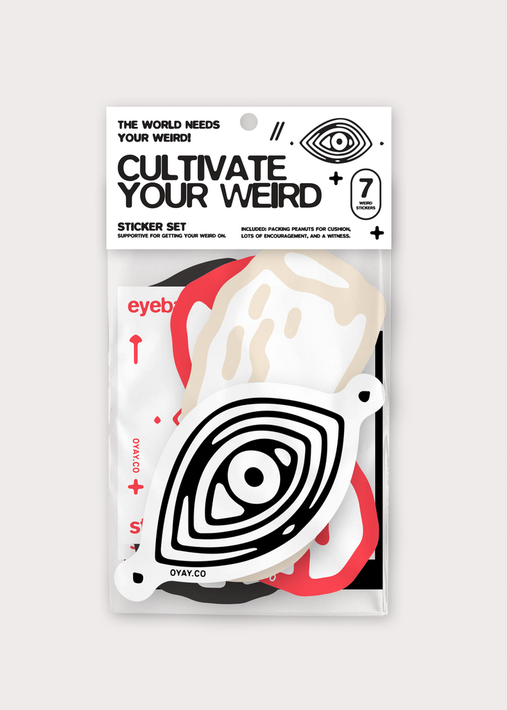 Cultivate Your Weird Sticker Set