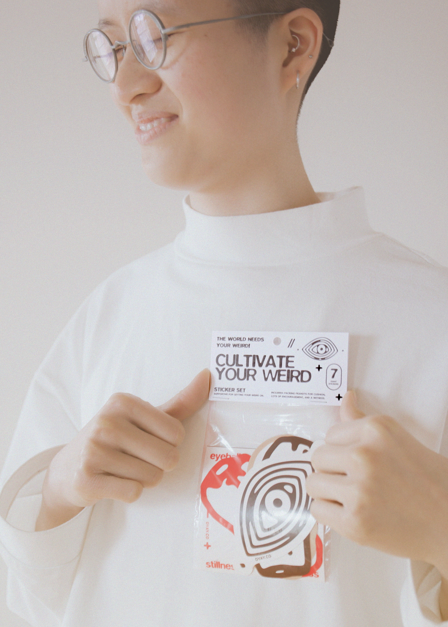 Cultivate Your Weird Sticker Set