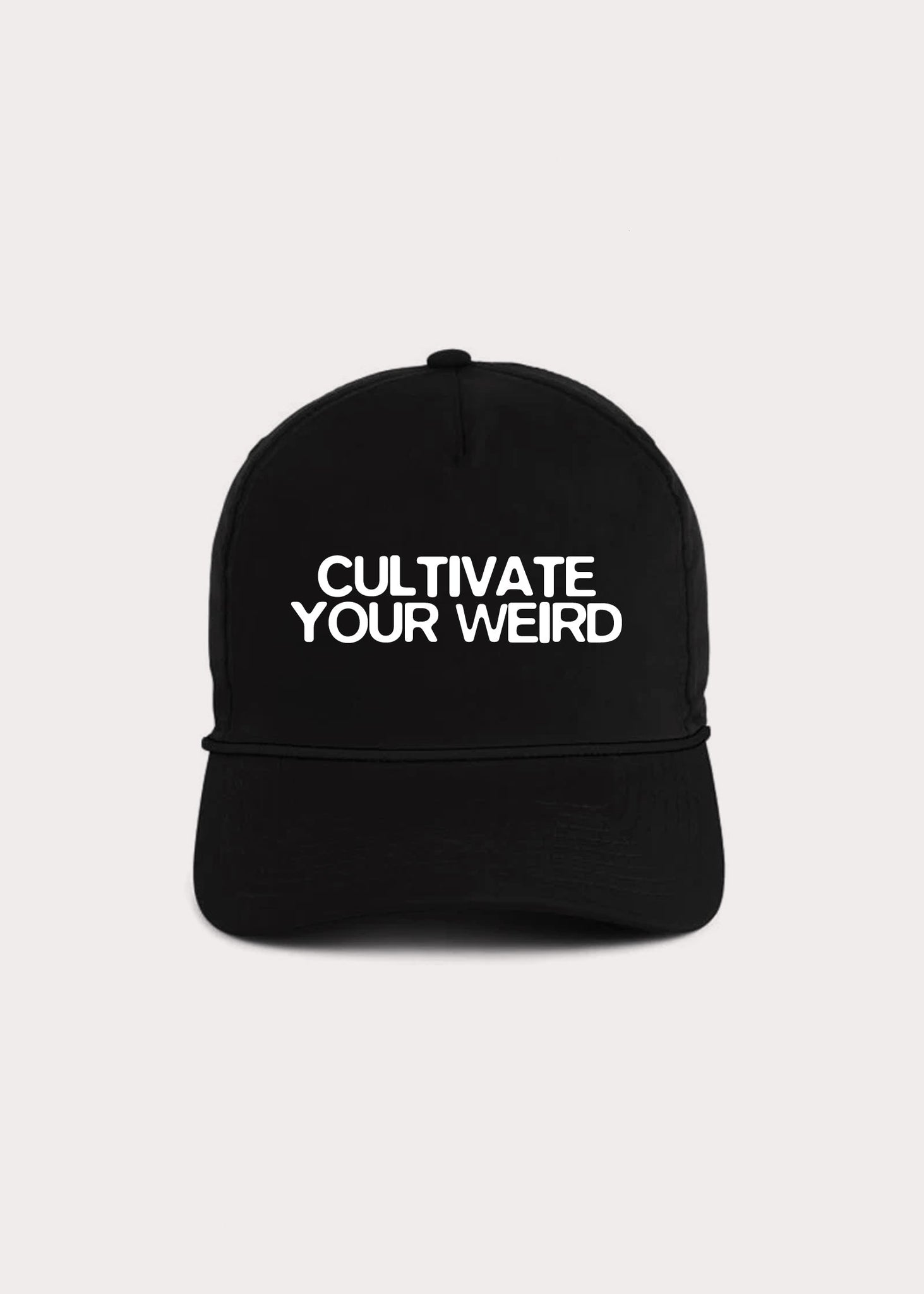 Cultivate Your Weird Hat Black