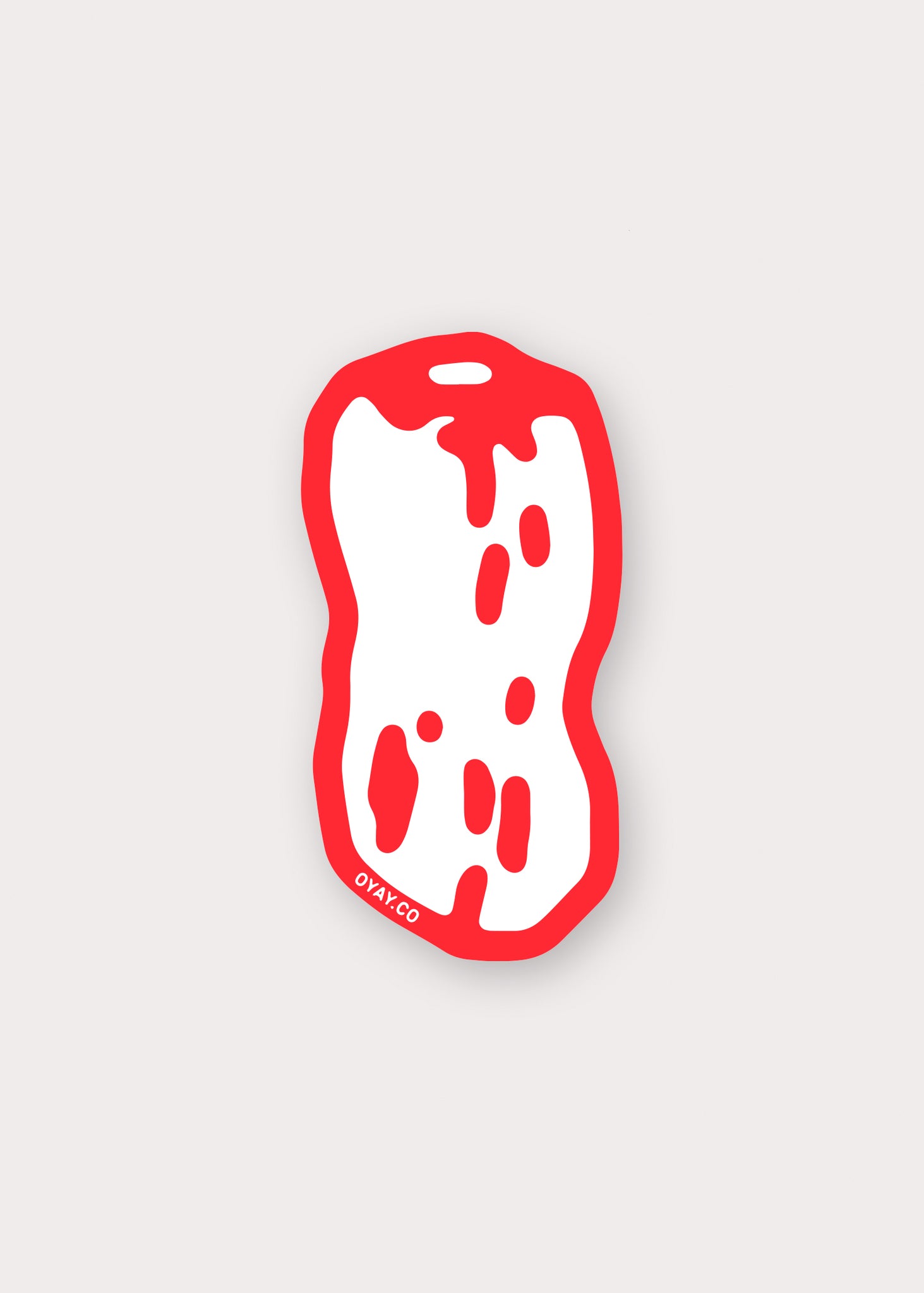 Cultivate Your Weird sticker set by Noat packing peanut