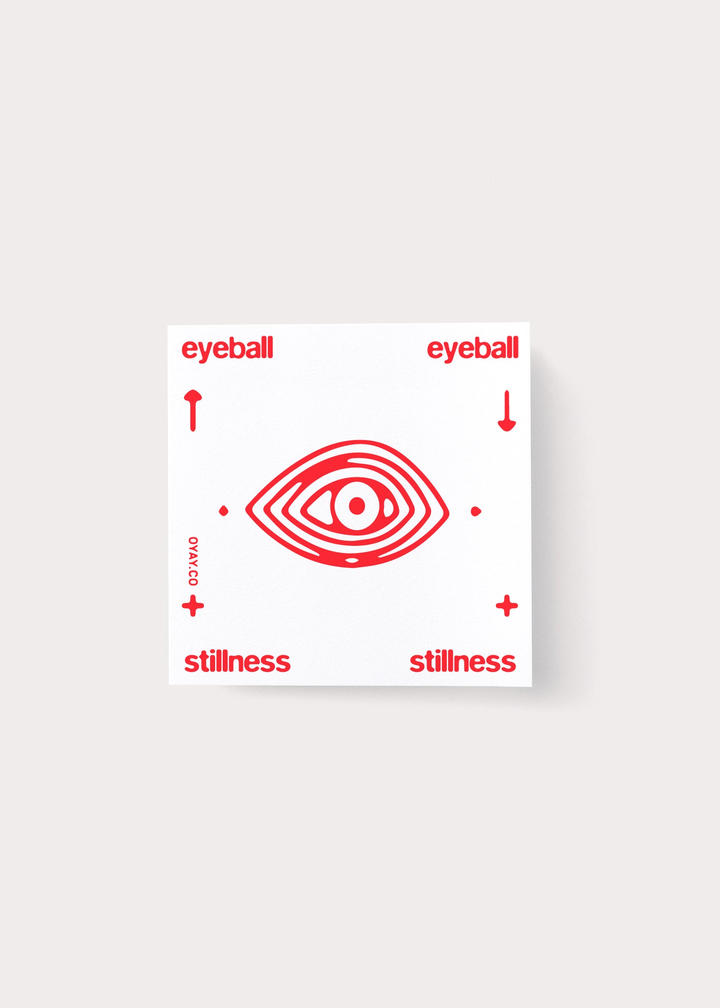 Eyeball Stillness Sticker